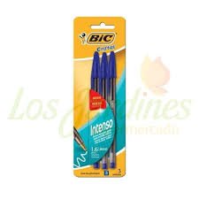 BOLIGRAFO BIC CRISTAL AZUL P/  UNIDAD