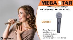 MICROFONO MEGASTAR DEH355