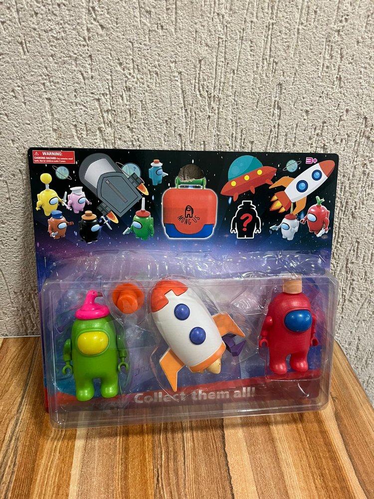 BLISTER AMONGUS 3 PCS