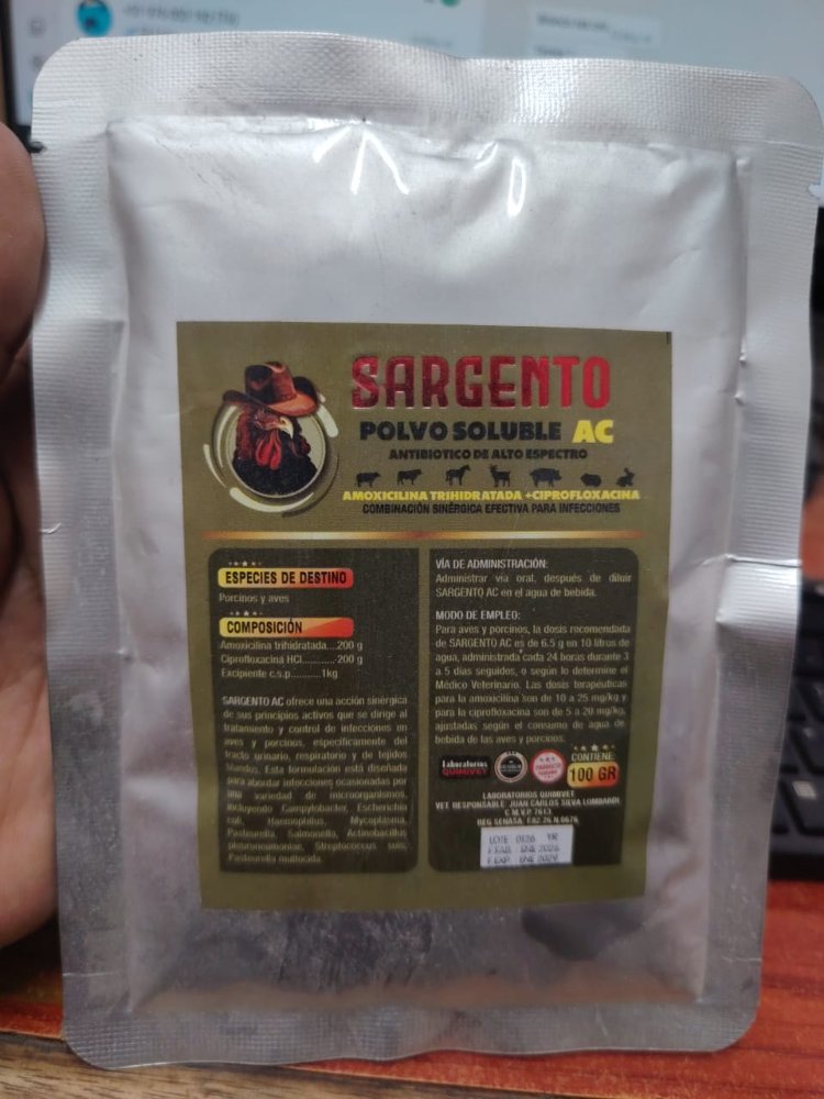 sargento x 100 gr
