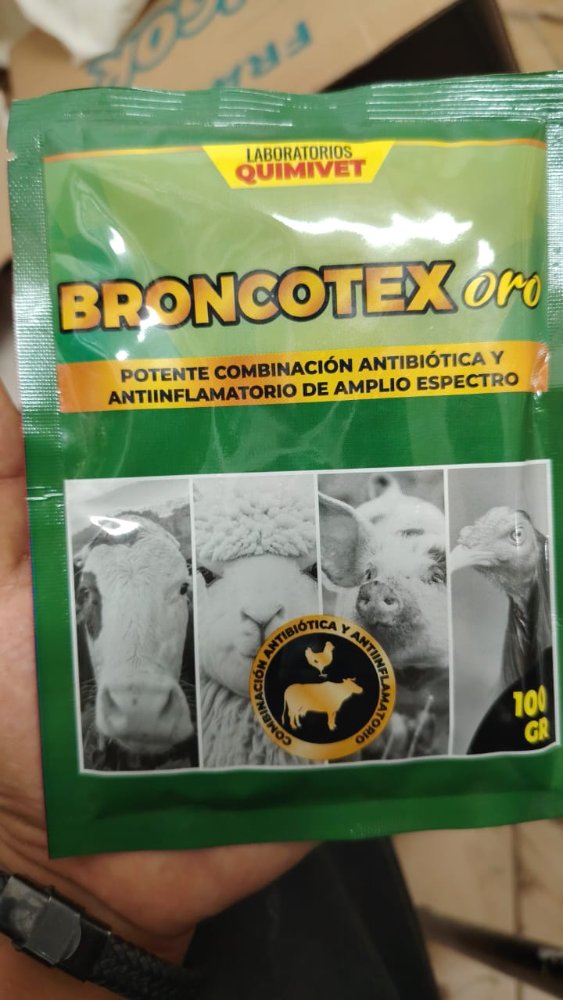 Broncotex oro polvo x 100 gr