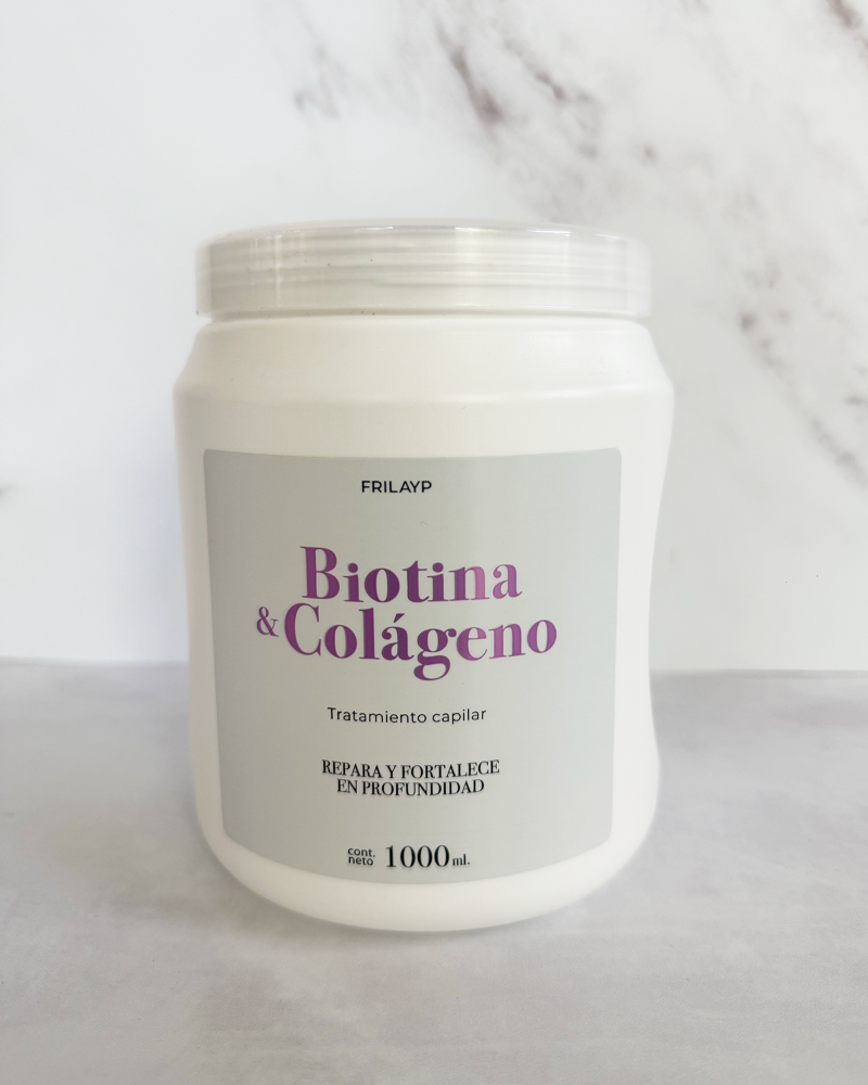 Mascara con Biotina y Colageno Frilayp x 1k