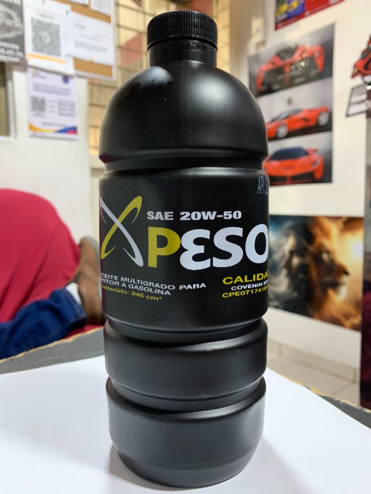 peso sae 20w50 mineral