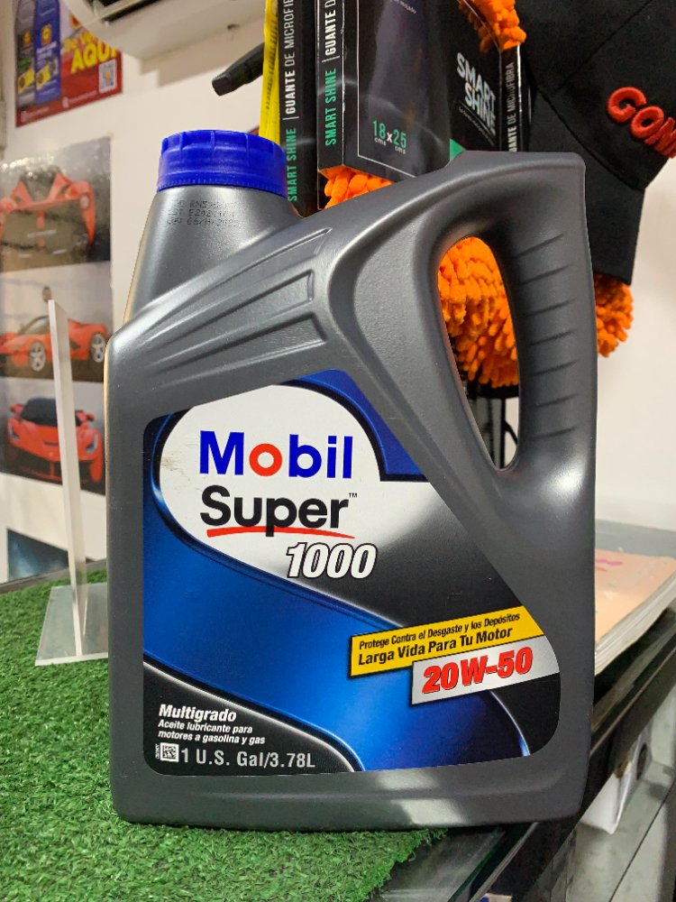 MOBIL SUPER 1000 20W50 MINERAL GALON
