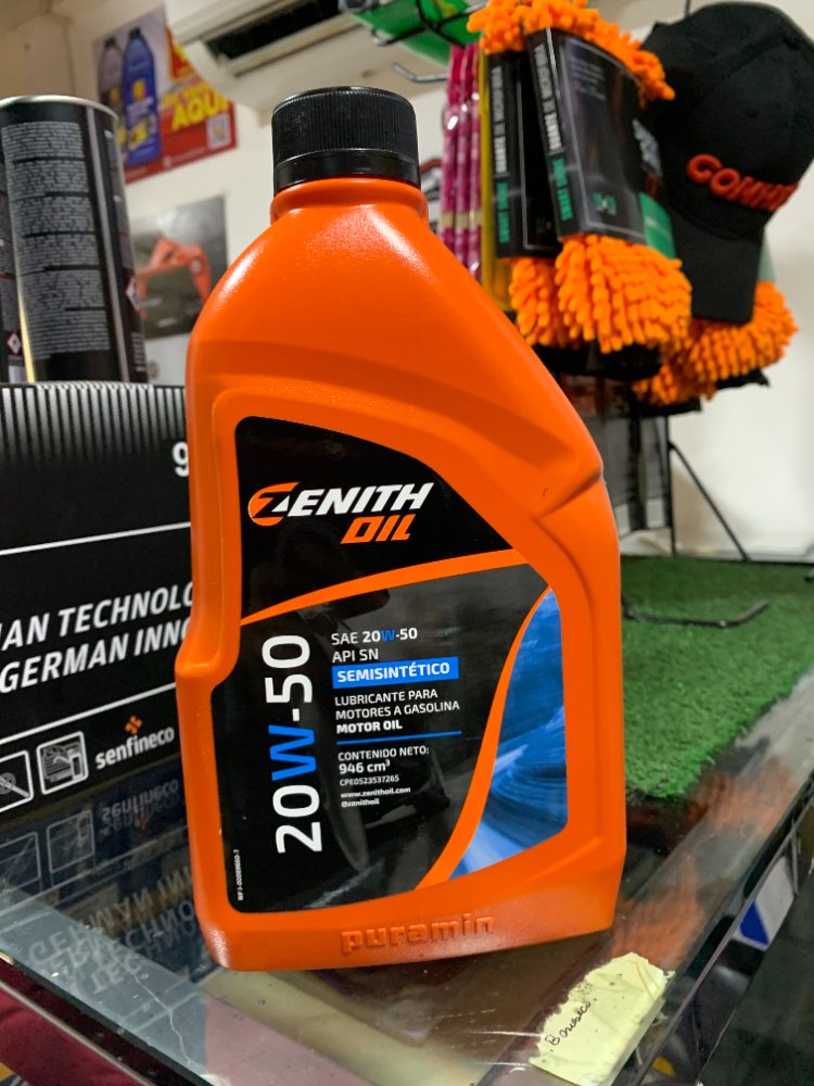 ZENITH OIL 20W50 SEMISINTETICO