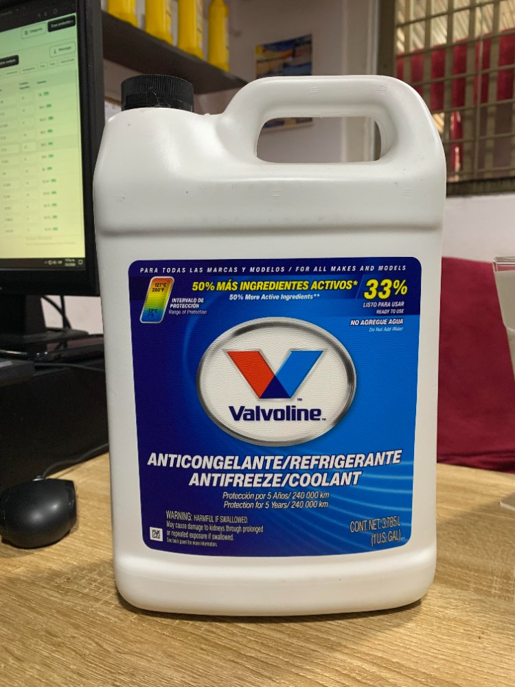 VALVOLINE refrigerante