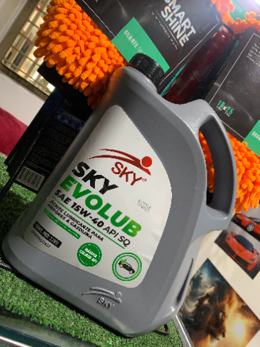 SKY EVOLUB 15w40 semi sintético garrafa