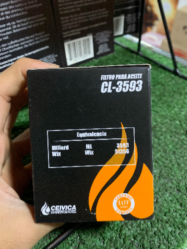 filtro de aceite ceivica 3593