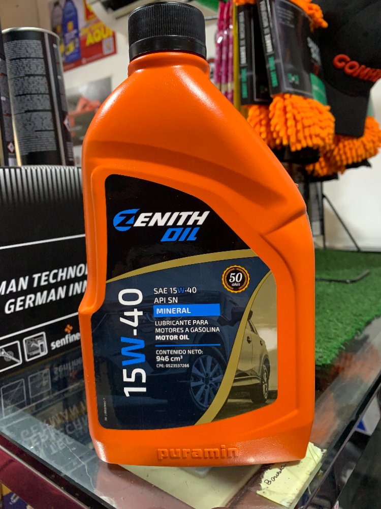 ZENITH OIL 15W40 MINERAL