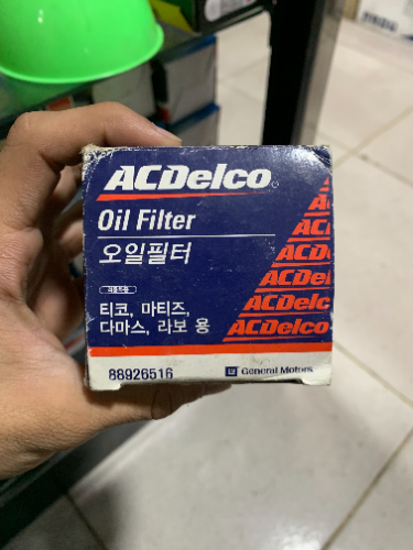 ACDELCO filtro de aceite original 88926516 4997 spark (2006-2013)