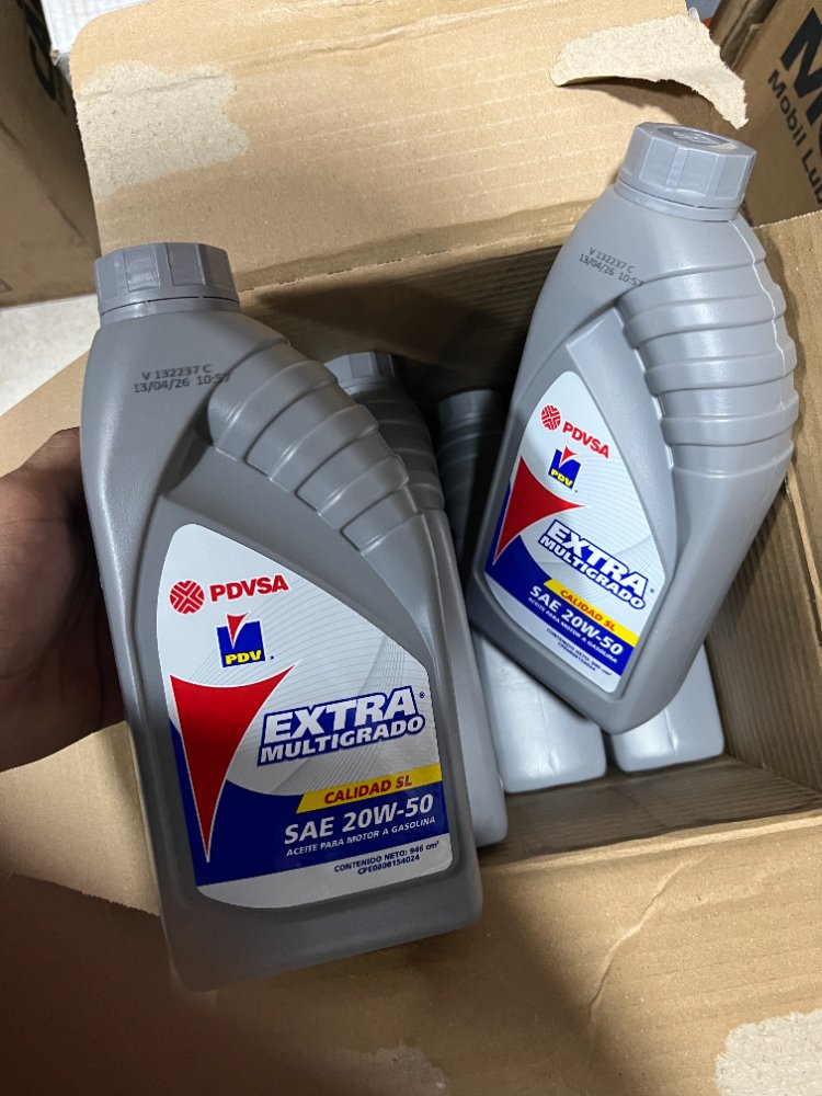 PDVSA extra multigrado 20w50 mineral