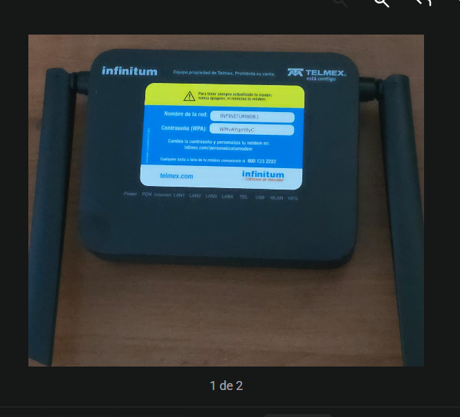 Onu Huawei INTERNET