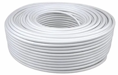 Cable RG6 Blanco
