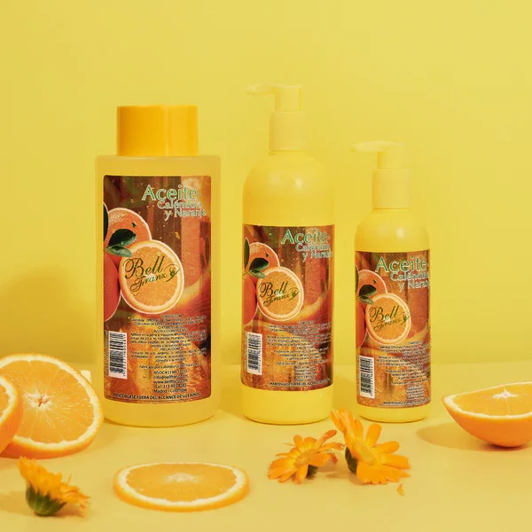 ACEITE DE CALENDULA Y NARANJA BELL FRANCE , 240 ML