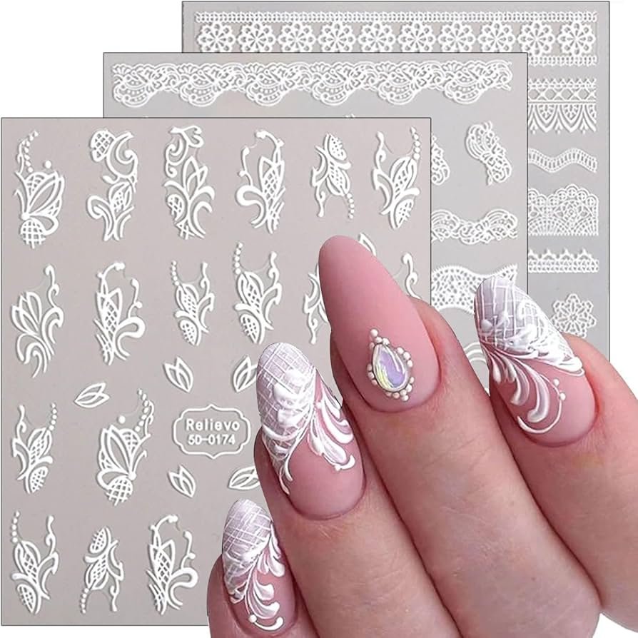 STIKERS PARA UÑAS 5D