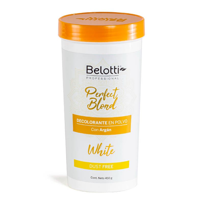 DECOLORANTE EN POLVO – PERFECT BLOND 450GR CON ARGAN BELOTTI