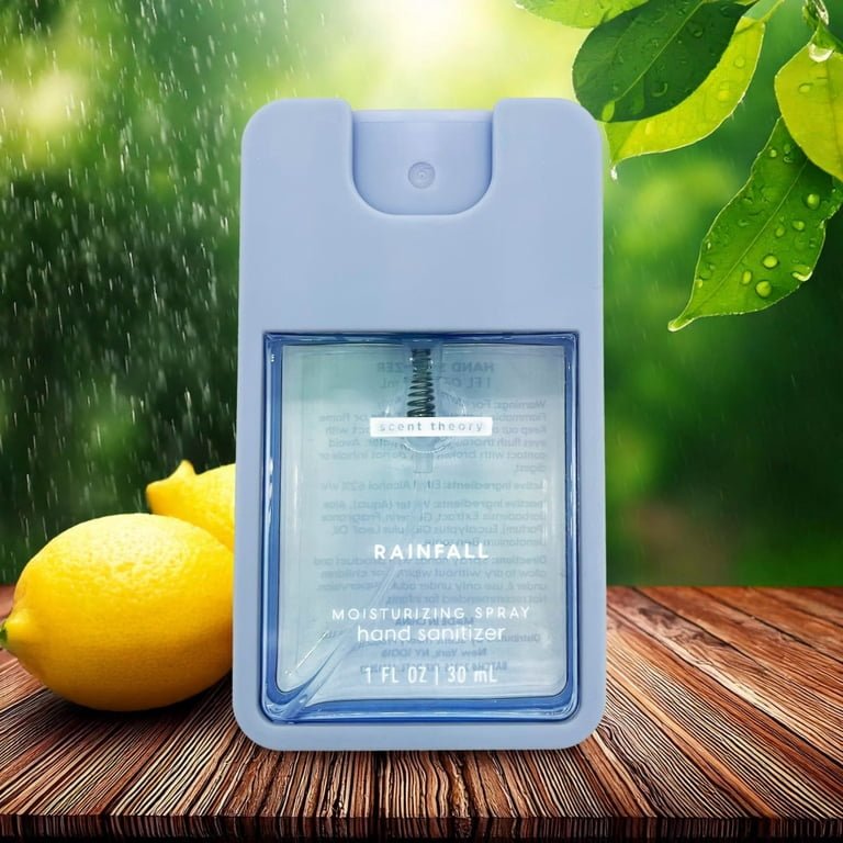 Gel Moisturizing Spray Hand Sanitary Rainfall 30ml