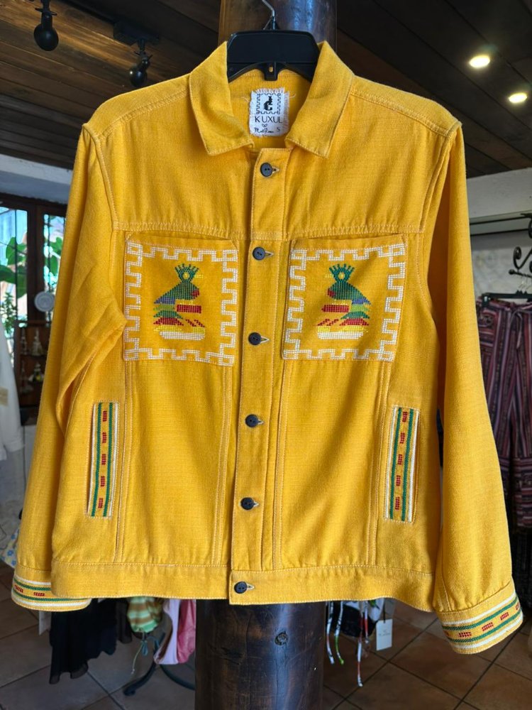 Chaqueta Quetzal Hombre Amarilla