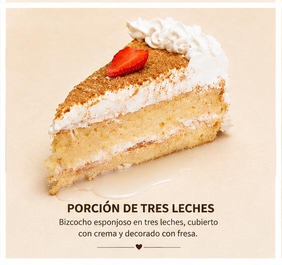 torta de 3 leches