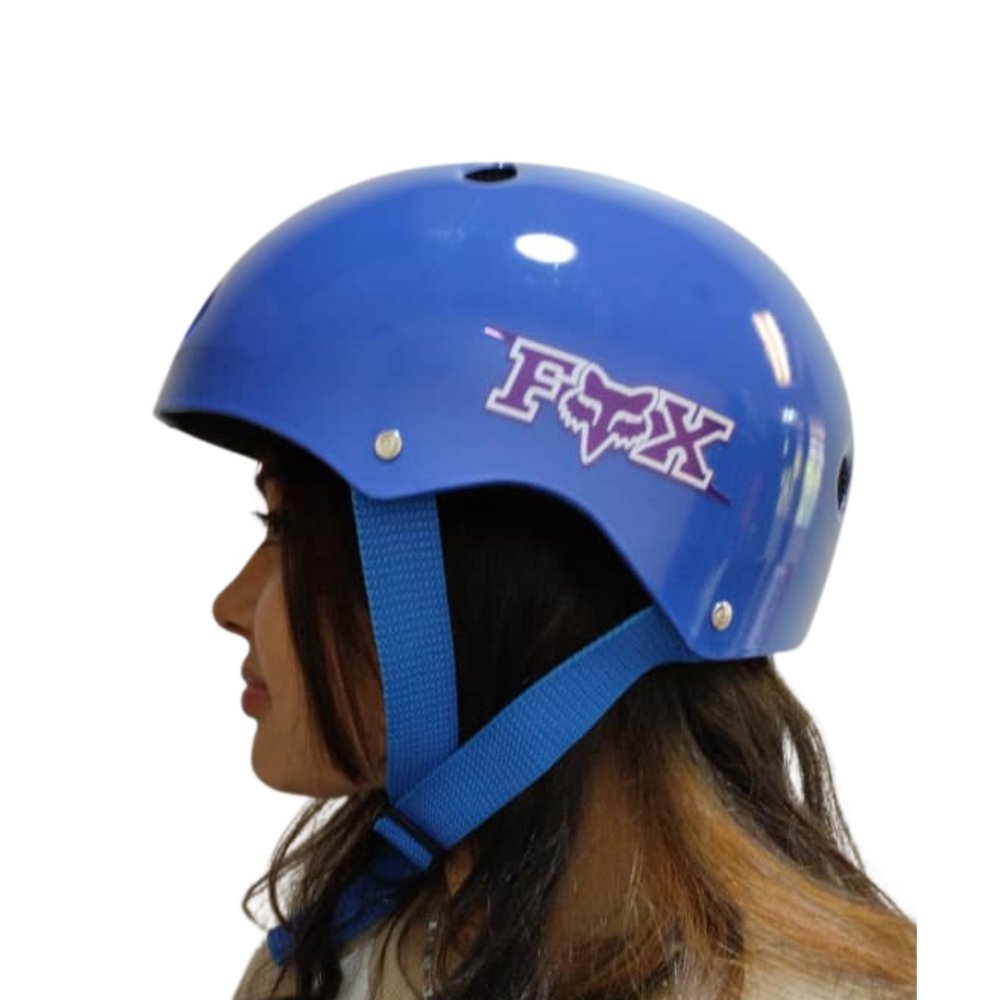 CASCO PATINETERO AZUL