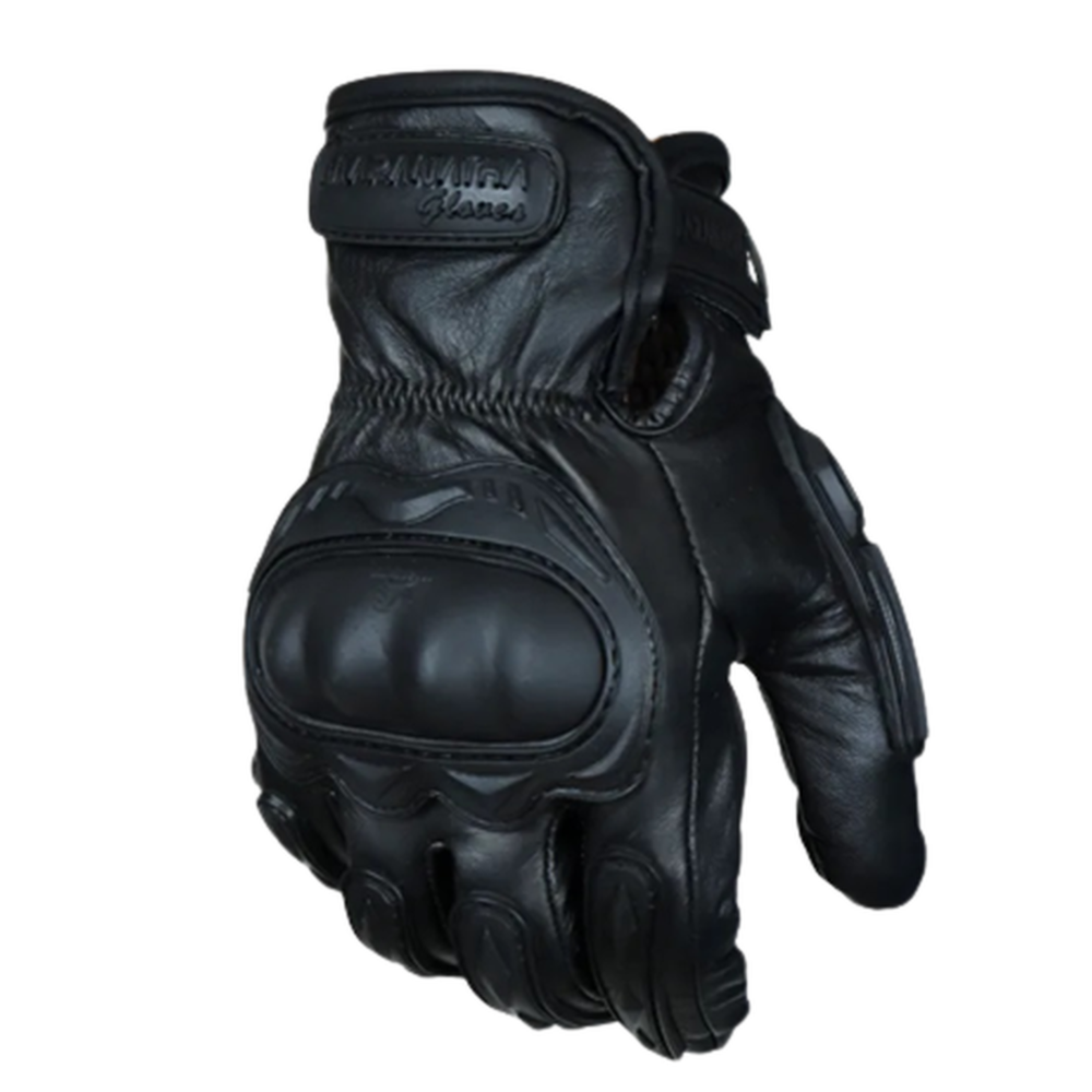 GUANTE CUERO NEGRO L MARANATHA