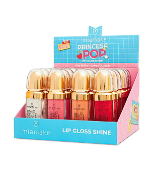Lip Gloss Shine Princesa Pop Mia Make
