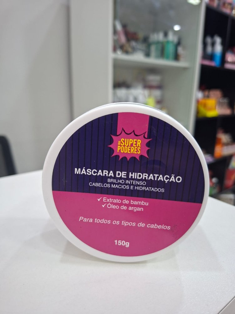Máscara de Hidratação Super Poderes Brilho Intenso 150g