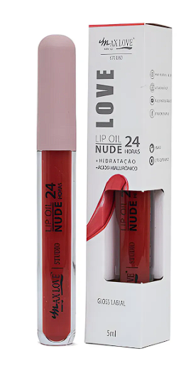 Lip Oil 24 Nude Horas Max Love 5ml