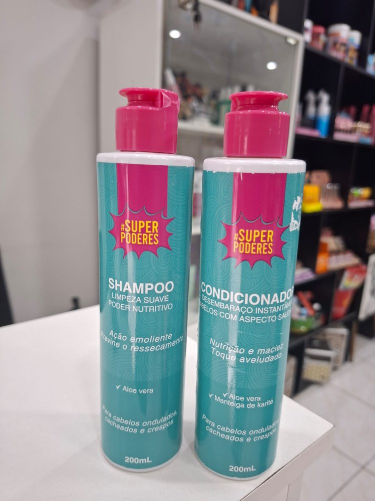 Kit Super Poderes Shampoo + Condicionador