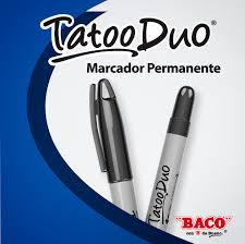 Marcador permanente TatooDuo