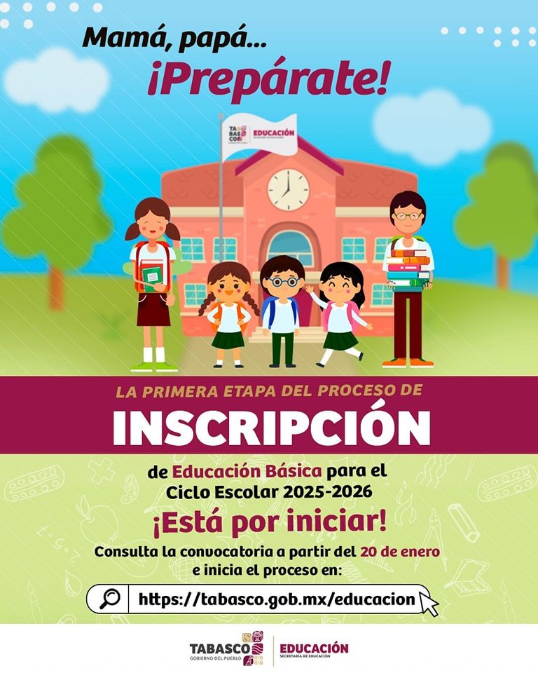 Inscripción educación básica