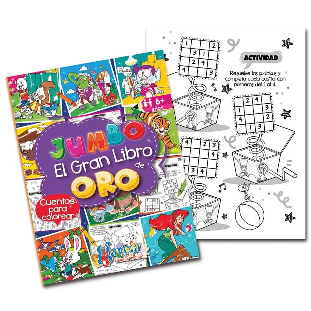 Libro para colorear 80pag.