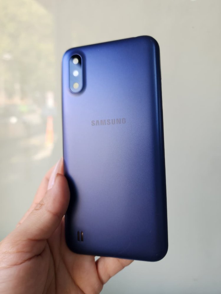 Tapa Samsung A01 Azul
