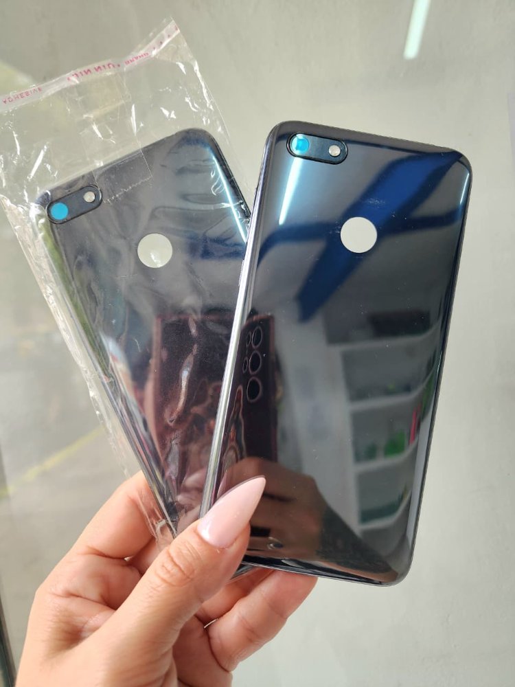 Tapa Motorola E6 Play Gris Platino