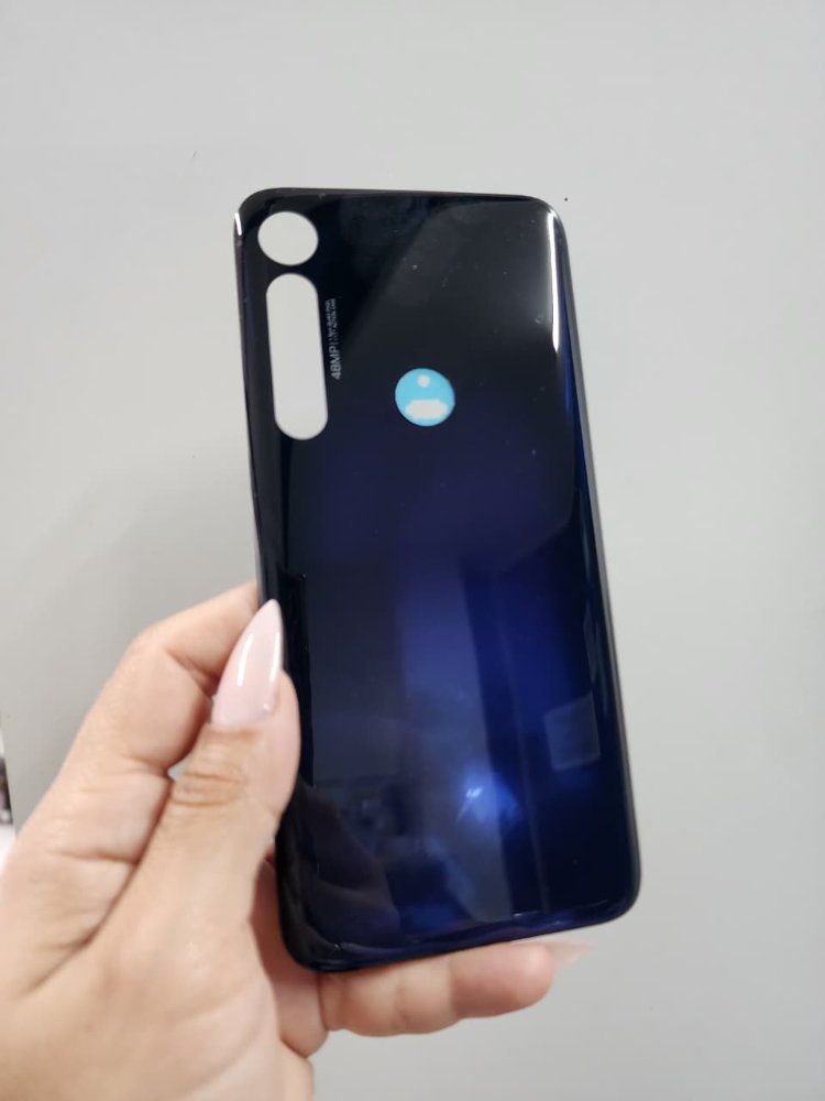 Tapa Motorola G8 Plus Azul degrade