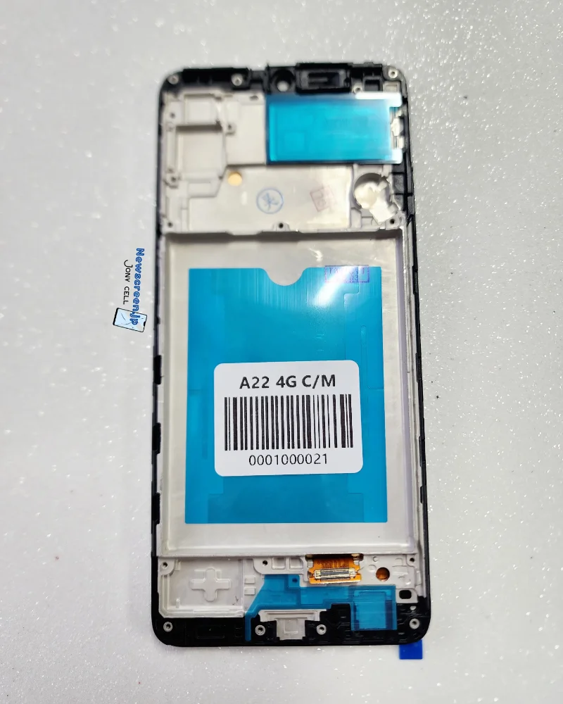 Modulo Samsung A22 4G con marco