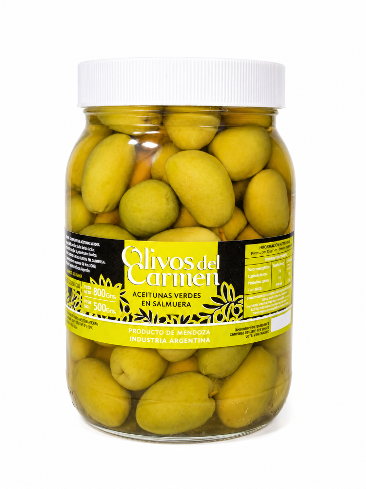 Aceituna verde x 500G. N°0