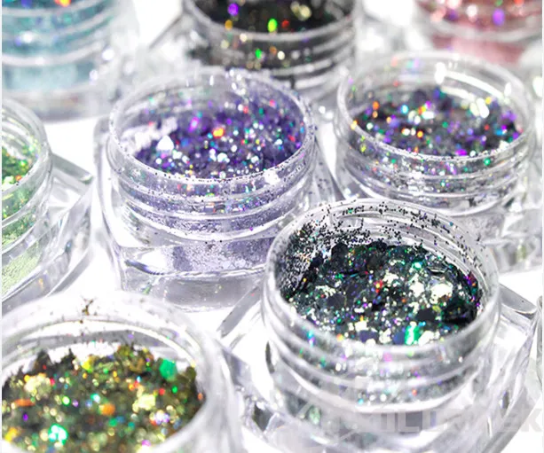 Glitters Nails Art