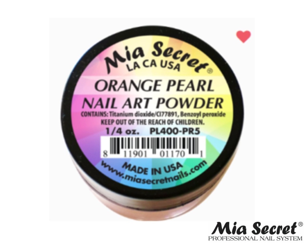 ACRÍLICO ORANGE PEARL MÍA SECRET