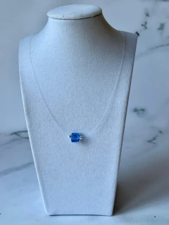 Tanza cubito azul y bolita (40cm)