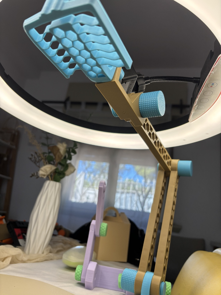 Soporte flexible con base de morsa 360 grados