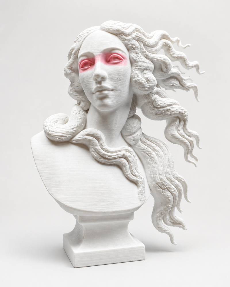 Escultura dorso de Retrato Venus