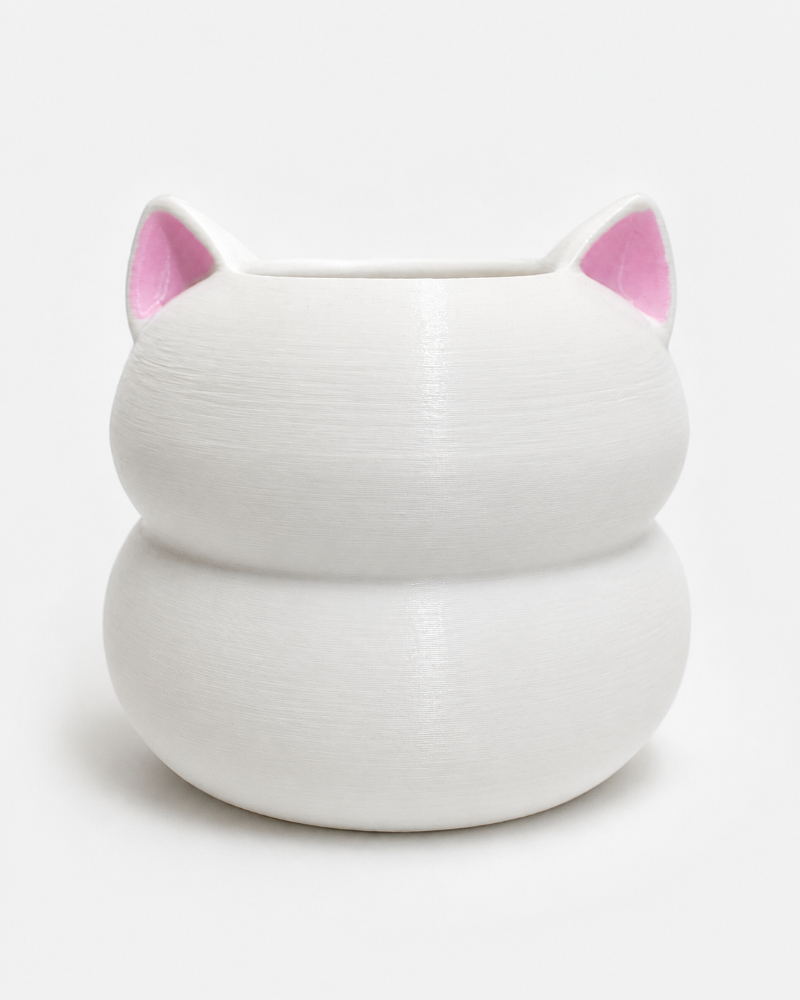 Portalápices globo de gatito