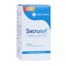 SACRUSYT SALBUTAMOL INHALADOR 100 MCG BCN