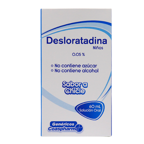 DESLORATADINA 0.05 X 60 ML JARABE COASPHARMA
