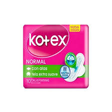 TOALLAS KOTEX NORMAL C - ALAS TELA X 10 UNDS - KIMBERLY
