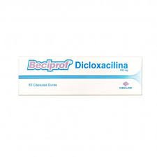 DICLOXACILINA 500MG TAB  UNIDAD( BECIPROF)