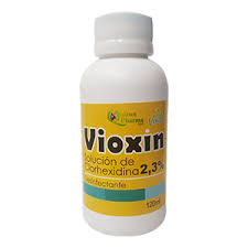 VIOXIN SOLUCION DE CLORHEXIDINA 2,3 %  60 ML QUIRON PARMA