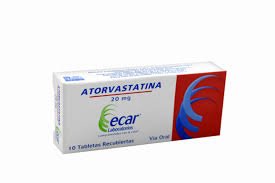 ATORVASTATINA20MG X 10 TABLETAS  ECAR