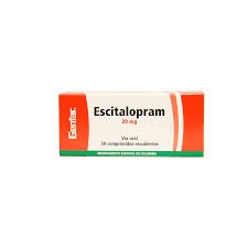 ESCITALOPRAM 20 MG CAJA X 28 TAB GENFAR